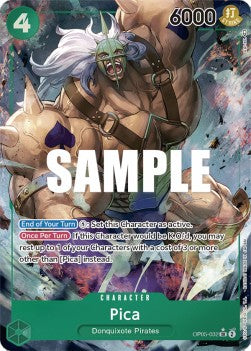 Pica (OP05-032) (V.2) OP05 Alternate Art Good Englisch