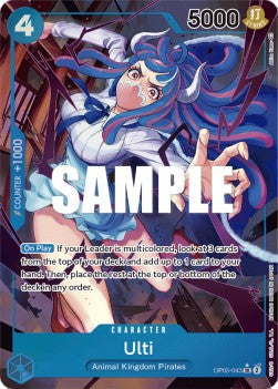 Ulti (OP05-043) (V.2) OP05 Alternate Art Near Mint Englisch