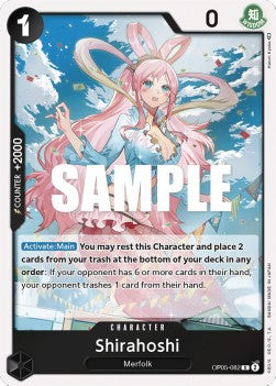 Shirahoshi (OP05-082) OP05 Rare Excellent Englisch