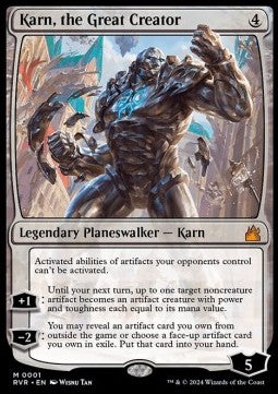 Karn, the Great Creator RVR-1 Mythic Near Mint Englisch