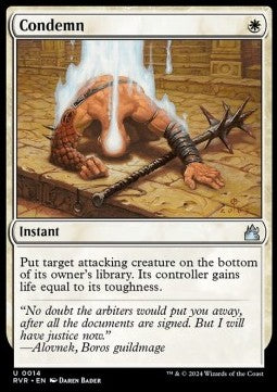 Condemn RVR-14 Uncommon Near Mint Englisch Foil
