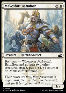 Zusammengewürfeltes Bataillon RVR-22 Common Excellent Englisch Foil