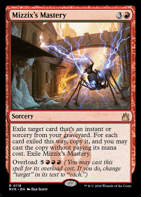 Mizzix's Mastery RVR-118 Rare Near Mint Englisch Foil