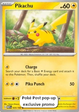 Pikachu MEW-025 Promo Near Mint Deutsch