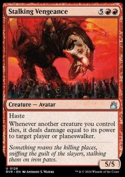 Stalking Vengeance RVR-126 Uncommon Near Mint Englisch