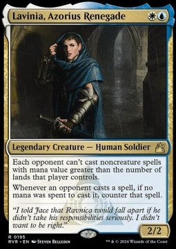 Lavinia, Azorius Renegade RVR-195 Rare Near Mint Englisch