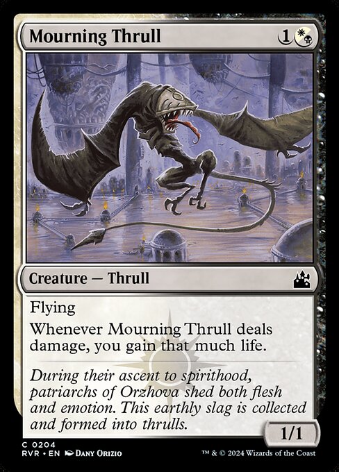 Trauerthrull RVR-204 Common Excellent Englisch Foil