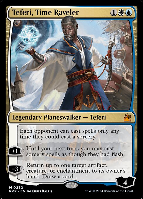 Teferi, Time Raveler RVR-232 Mythic Near Mint Englisch