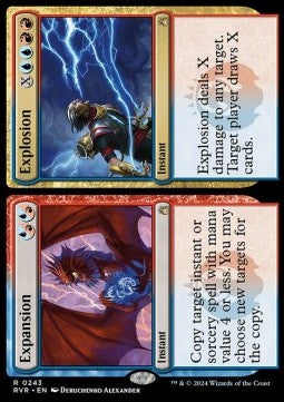 Expansion // Explosion RVR-243 Rare Near Mint Englisch Foil