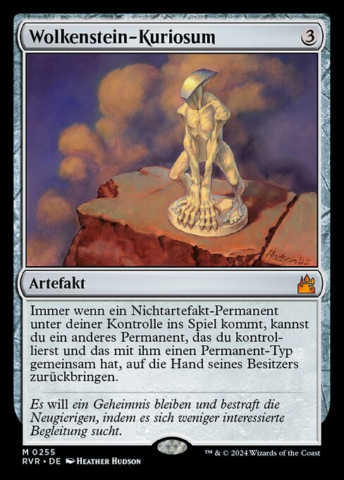 Wolkenstein-Kuriosum RVR-255 Mythic Near Mint Deutsch