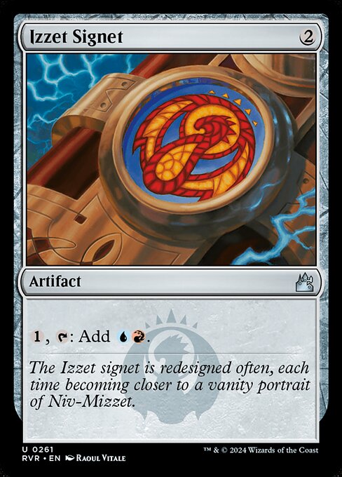 Izzet Signet RVR-261 Uncommon Near Mint Englisch
