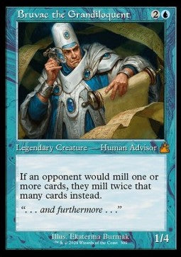 Bruvac the Grandiloquent (V.1) XRVR-309 Mythic Excellent Englisch