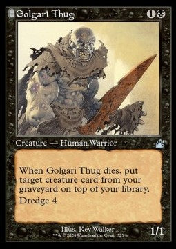 Golgari Thug XRVR-325 Uncommon Near Mint Englisch