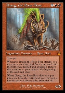 Ilharg, the Raze-Boar XRVR-334 Mythic Near Mint Englisch