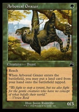 Arboreal Grazer XRVR-343 Common Near Mint Englisch
