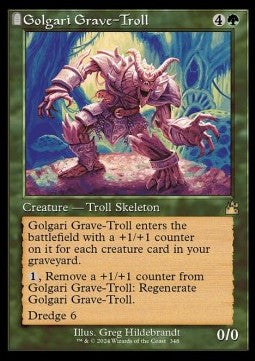 Golgari-Grabtroll XRVR-348 Rare Near Mint Englisch