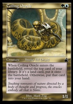 Gewundenes Orakel XRVR-361 Common Near Mint Englisch Foil
