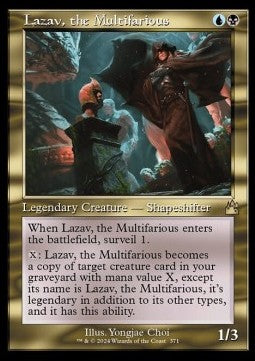 Lazav, the Multifarious XRVR-371 Rare Excellent Englisch