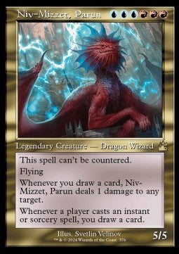 Niv-Mizzet der Parun (V.1) XRVR-376 Rare Excellent Englisch