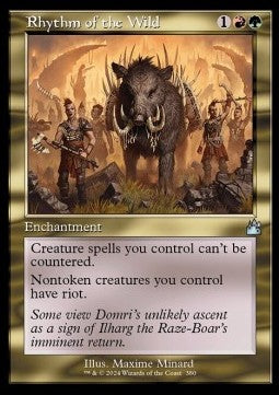Rhythmus der Wildnis XRVR-380 Uncommon Near Mint Englisch Foil