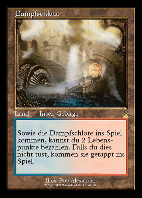 Dampfschlote (V.2) XRVR-412 Rare Excellent Deutsch