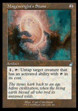 Magewright's Stone XRVR-462 Uncommon Excellent Englisch Foil