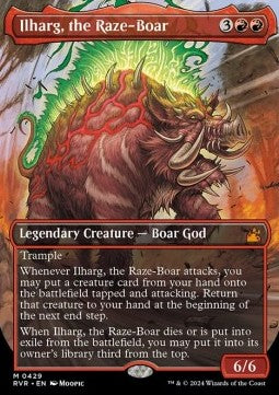 Ilharg, the Raze-Boar XRVR-429 Mythic Near Mint Englisch