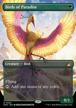 Paradiesvögel (V.2) XRVR-432 Rare Good Deutsch
