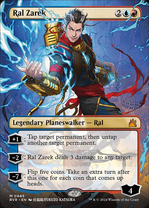 Ral Zarek XRVR-445 Mythic Near Mint Englisch Foil