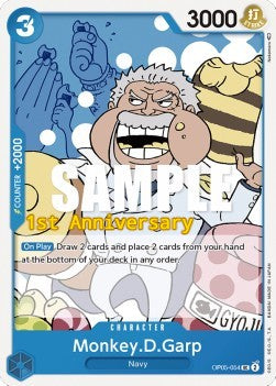 Monkey.D.Garp (OP05-054) OP05P Uncommon Near Mint Englisch