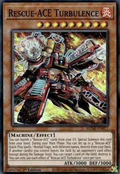 Rescue-ACE Turbulence MZMI-077 Super Rare Near Mint Englisch 1. Auflage
