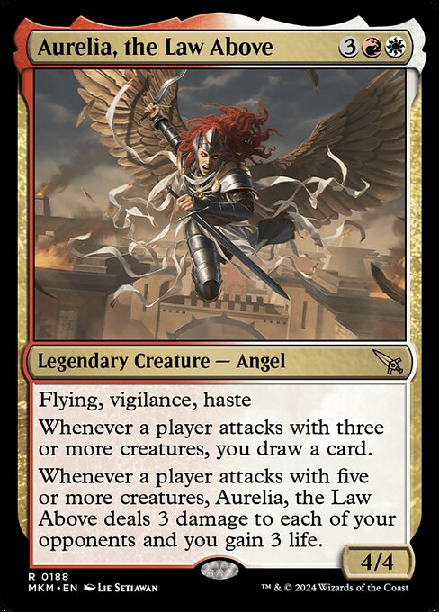 Aurelia, Gesetz des Himmels MKM-188 Rare Excellent Englisch Foil