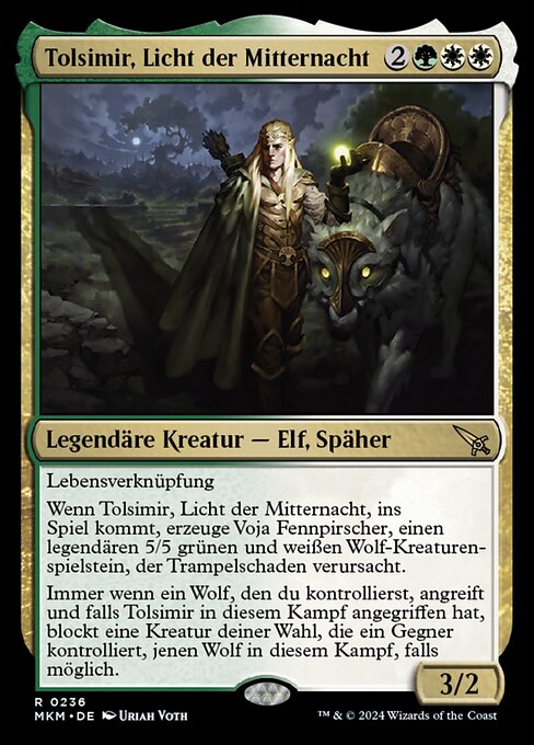 Tolsimir, Licht der Mitternacht MKM-236 Rare Excellent Deutsch