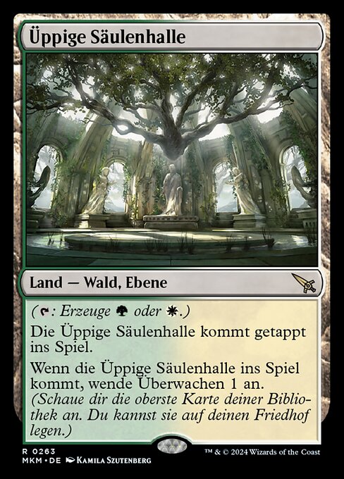 Üppige Säulenhalle MKM-263 Near Mint Deutsch