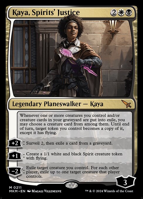 Kaya, Richterin der Geister MKM-211 Mythic Good Englisch