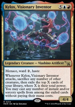 Kylox, visionärer Erfinder MKM-214 Rare Near Mint Deutsch