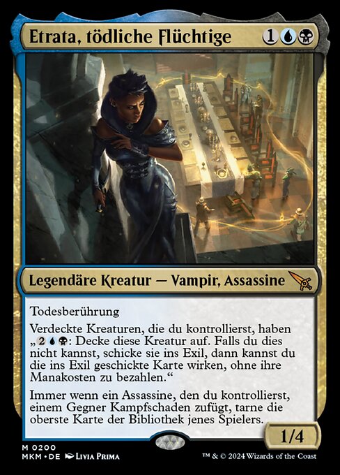 Etrata, tödliche Flüchtige MKM-200 Mythic Near Mint Deutsch
