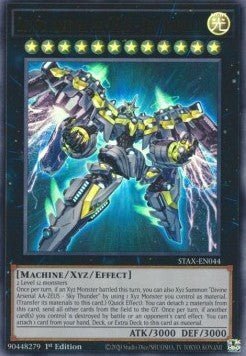 Divine Arsenal AA-ZEUS - Sky Thunder STAS-X044 Ultra Rare Near Mint Englisch 1. Auflage
