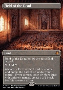 Feld der Toten SPG-28 Mythic Near Mint Deutsch Foil