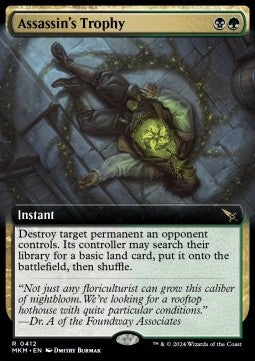 Trophäe der Meuchlerin XMKM-412 Rare Excellent Englisch Foil