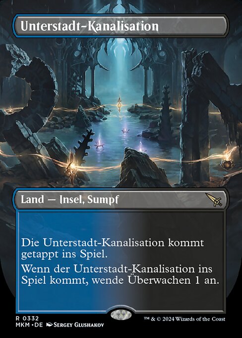 Unterstadt-Kanalisation XMKM-332 Near Mint Deutsch