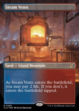 Steam Vents CLU-280 Rare Excellent Englisch Foil