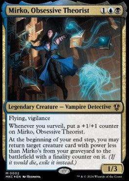 Mirko, Obsessive Theorist MKC-2 Mythic Excellent Englisch Foil