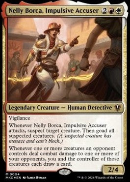 Nelly Borca, Impulsive Accuser MKC-4 Mythic Near Mint Englisch Foil