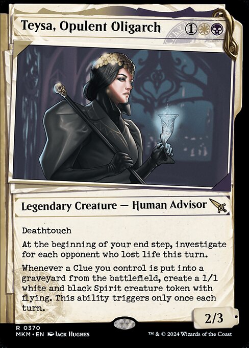 Teysa, prunkvolle Oligarchin (V.2) XMKM-370 Rare Excellent Englisch Foil