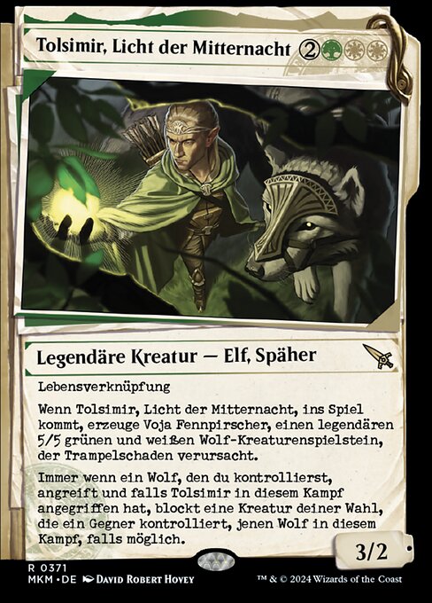 Tolsimir, Licht der Mitternacht XMKM-371 Rare Near Mint Deutsch
