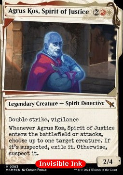 Agrus Kos, Geist der Gerechtigkeit (V.2) XMKM-383 Mythic Near Mint Englisch Foil