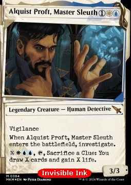Alquist Proft, Meisterdetektiv (V.2) XMKM-384 Mythic Near Mint Englisch Foil