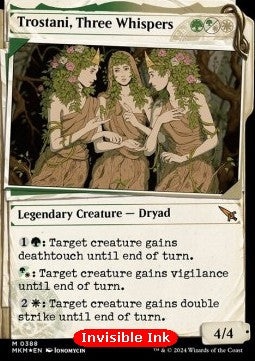 Trostani, dreifaltiges Raunen (V.3) XMKM-388 Mythic Excellent Englisch Foil