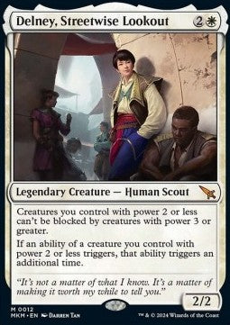 Delney, gewiefter Ausguck MKM-12 Mythic Boosterfrisch Englisch